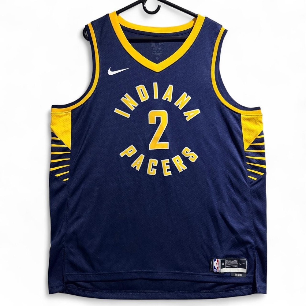 Nike Indiana Pacers Andrew Nembhard 2 NBA Jersey Icon Edition Navy XXL 56